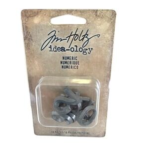 Tim Holtz Idea-ology Numeric 10 Piece New TH93696 Assemblage